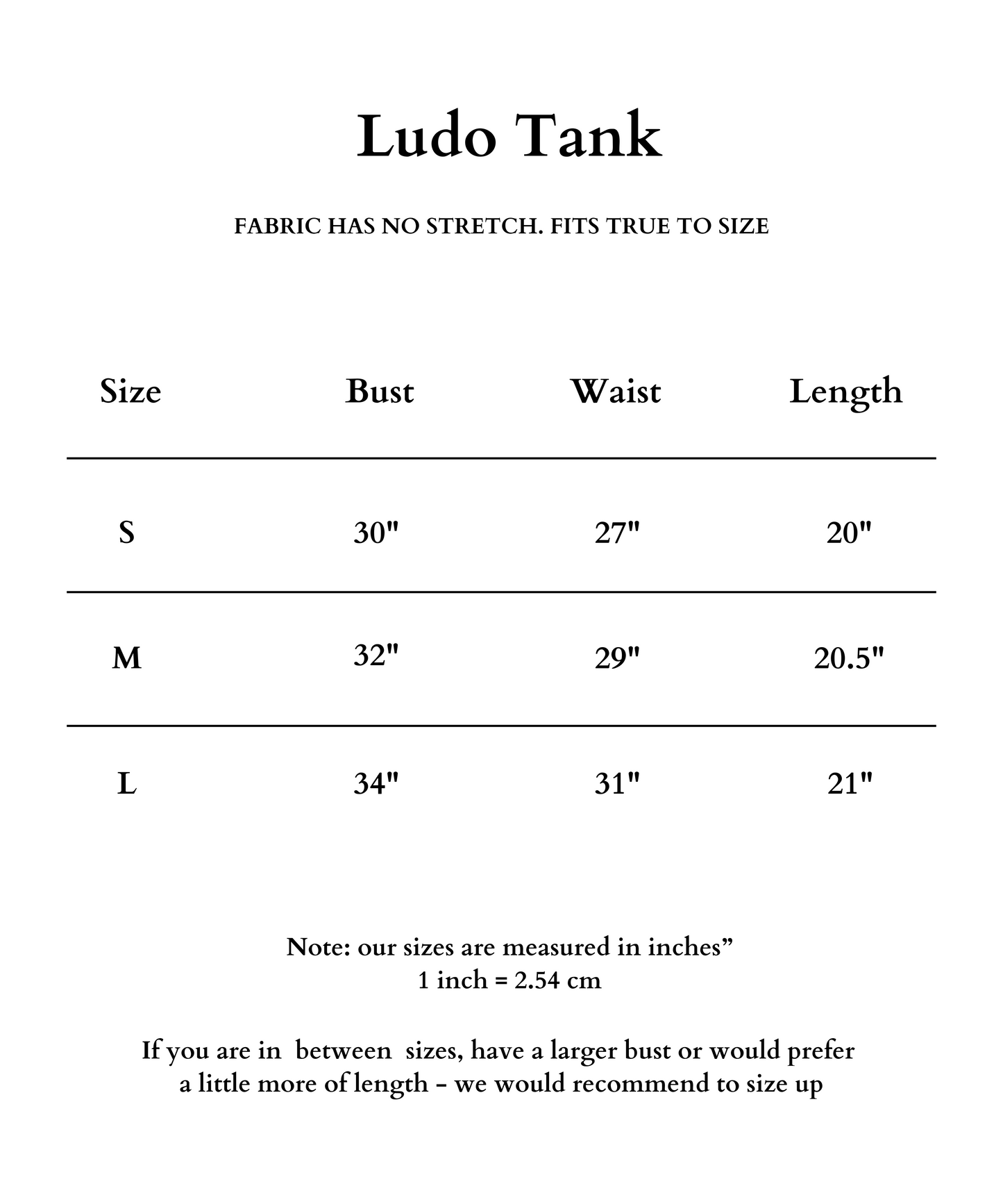 Ludo Tank Top
