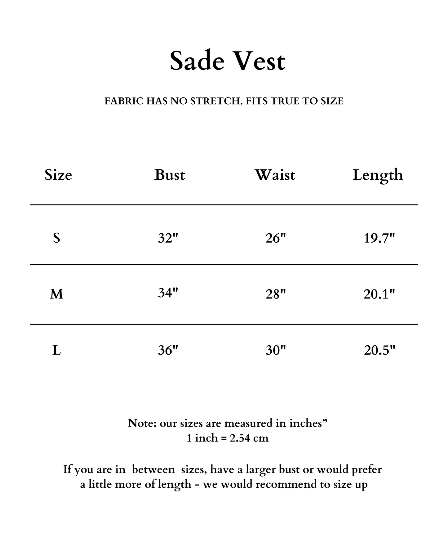 Sade Linen Vest
