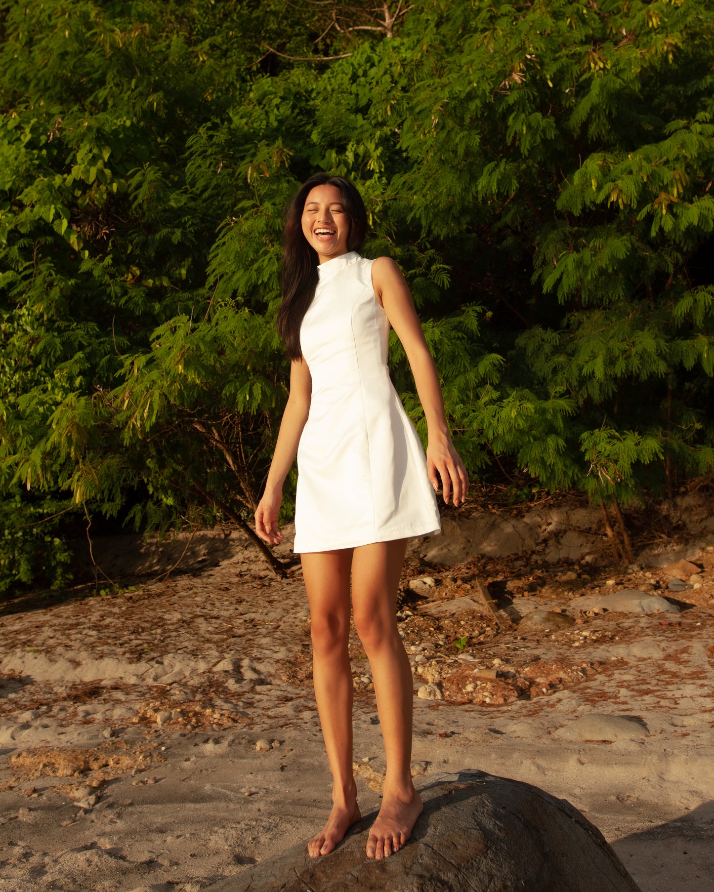 Lucia Dress Pearl