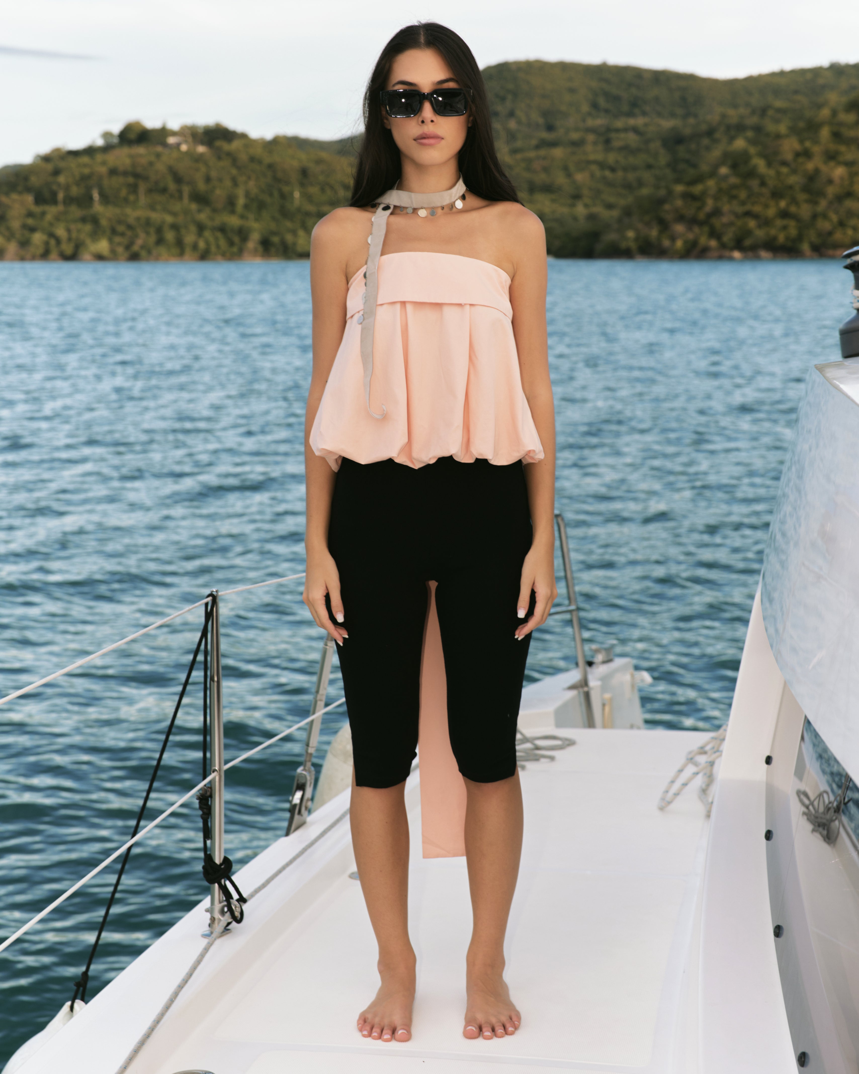 Amina Bubble Top
