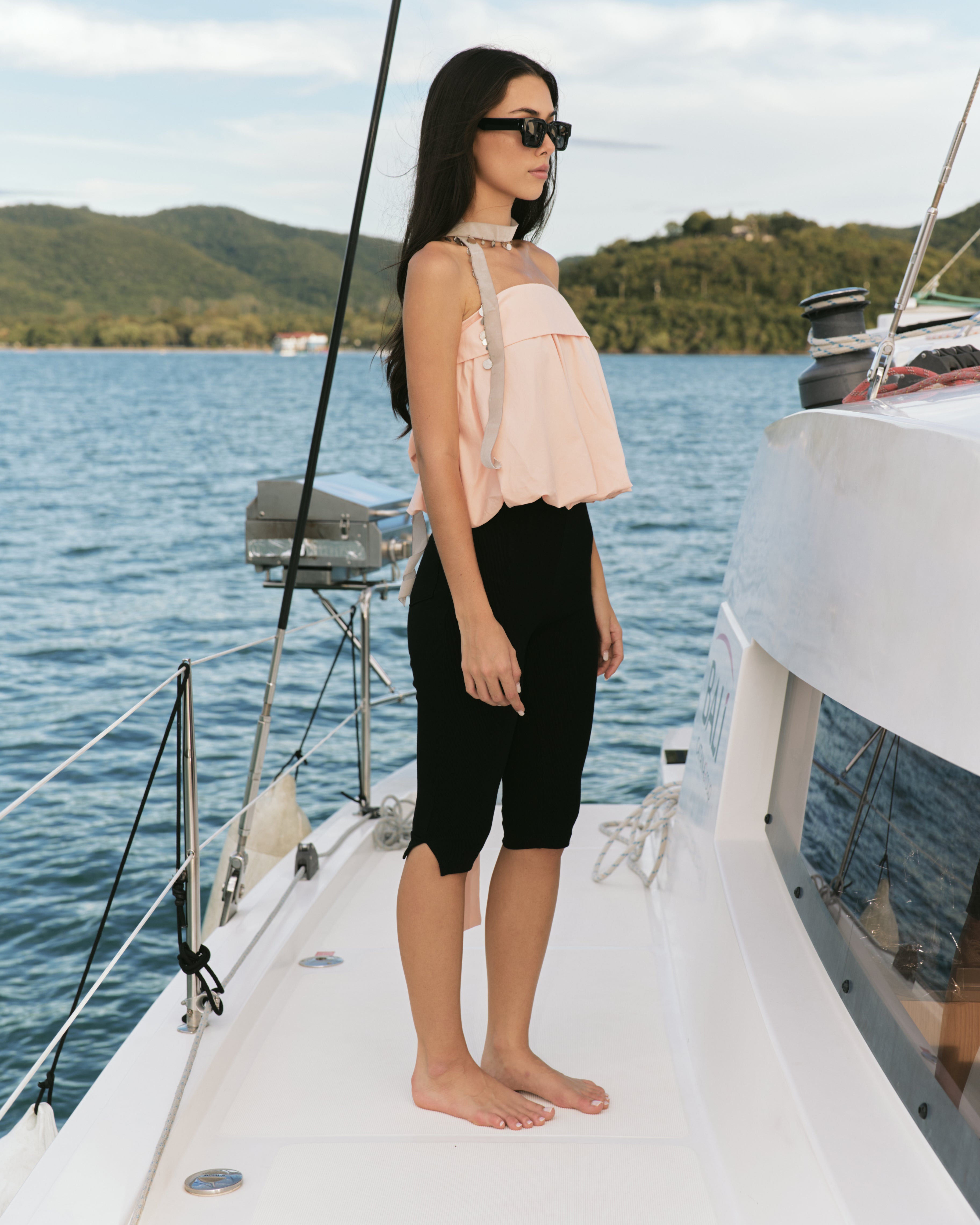 Amina Bubble Top