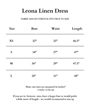 Leona Linen Dress Powder Blue