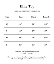 Ellise Top (clearance)