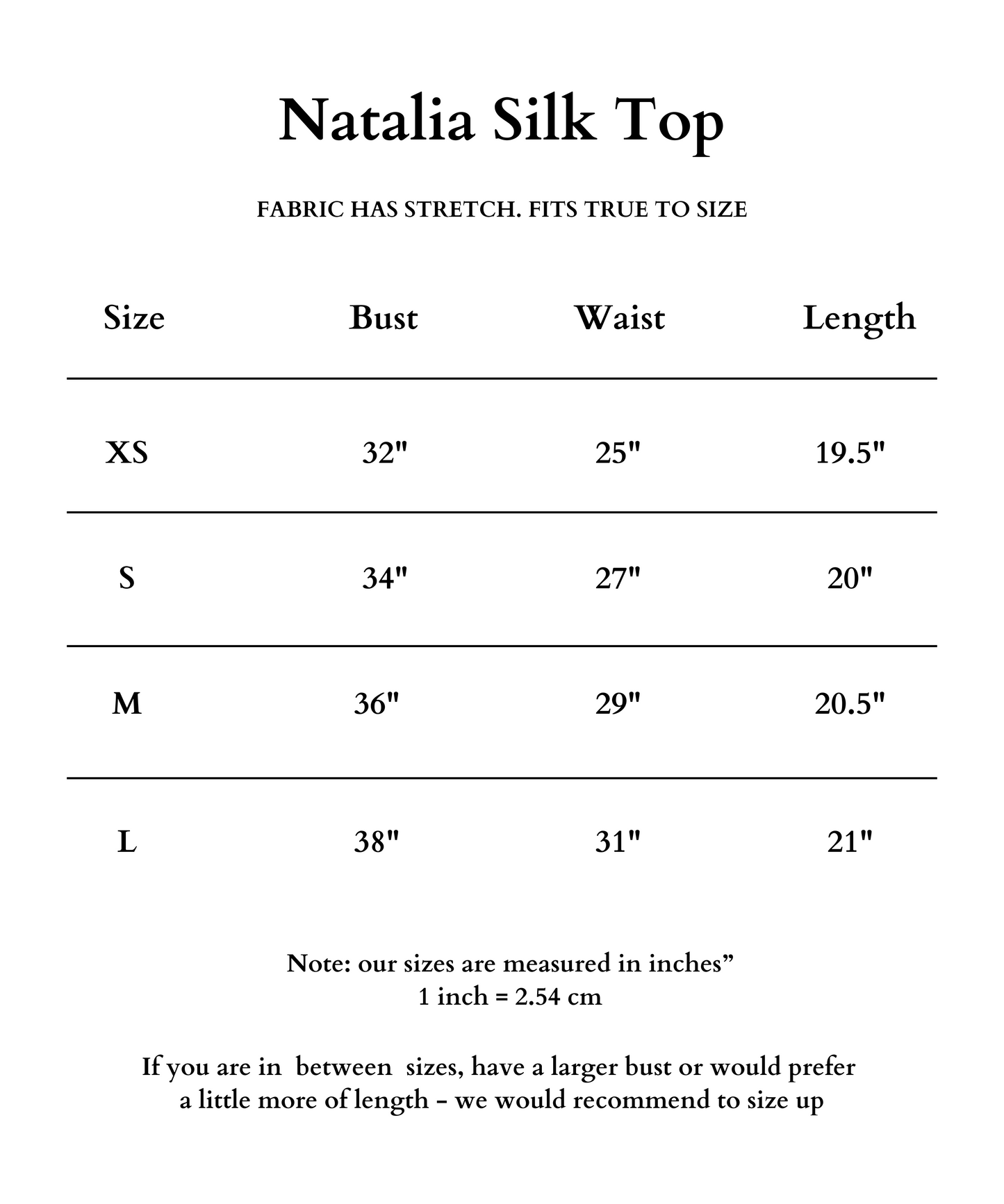 Natalia Silk Top