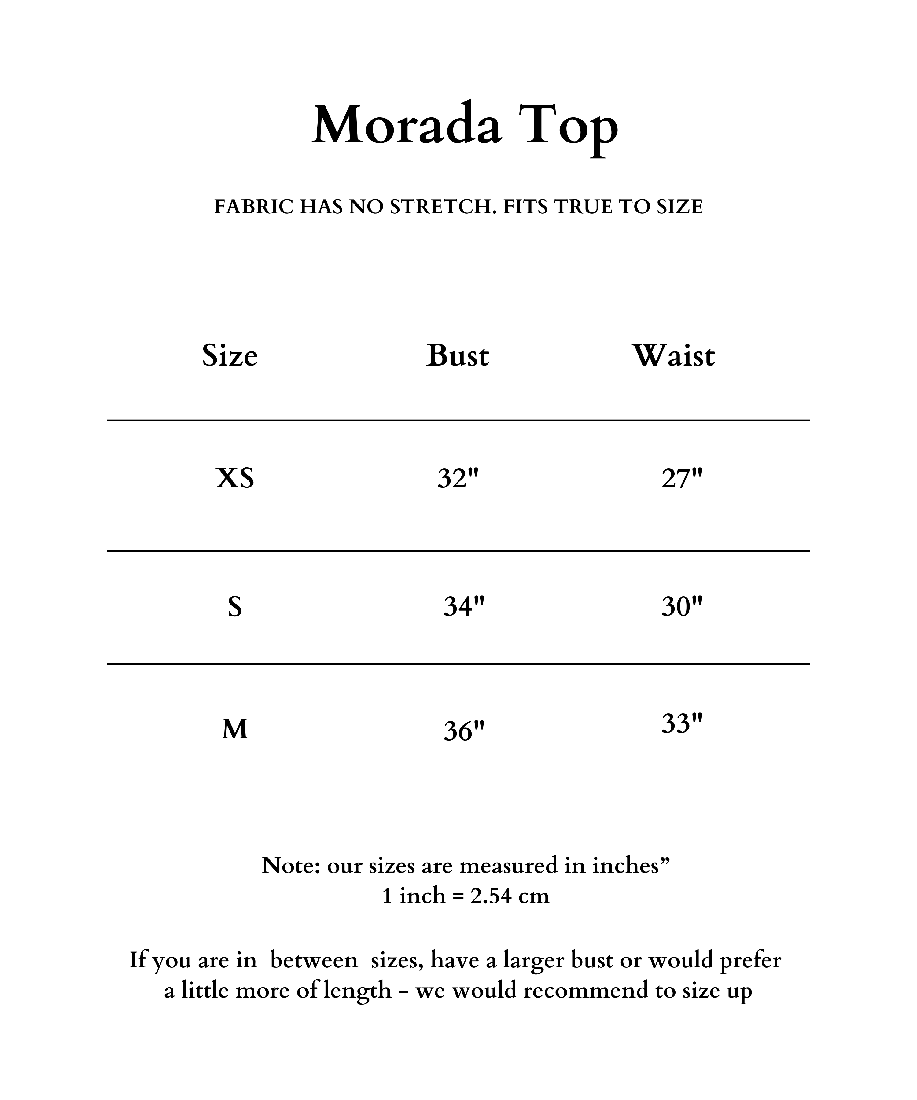 Morada Top