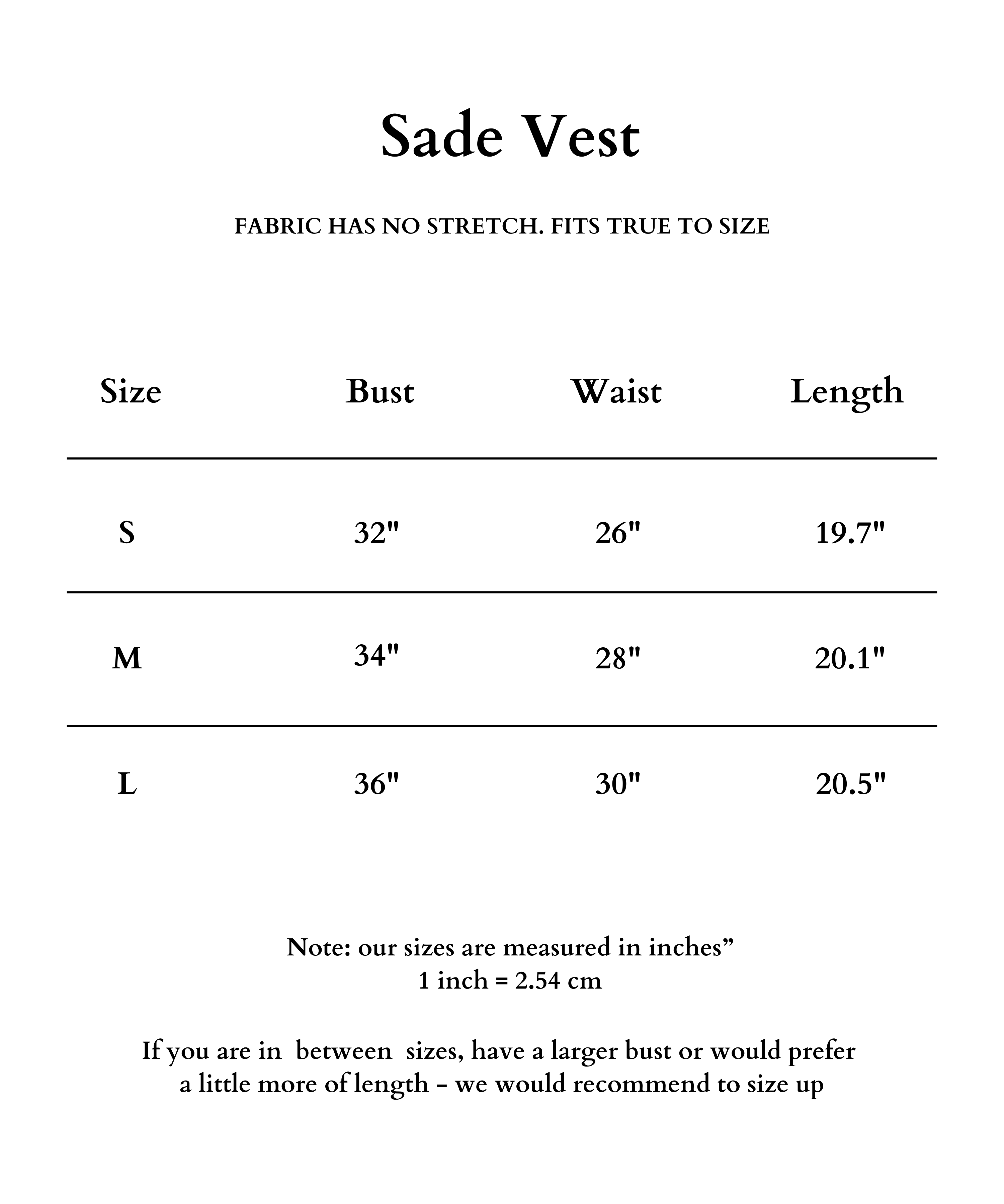 Sade Linen Vest (clearance)