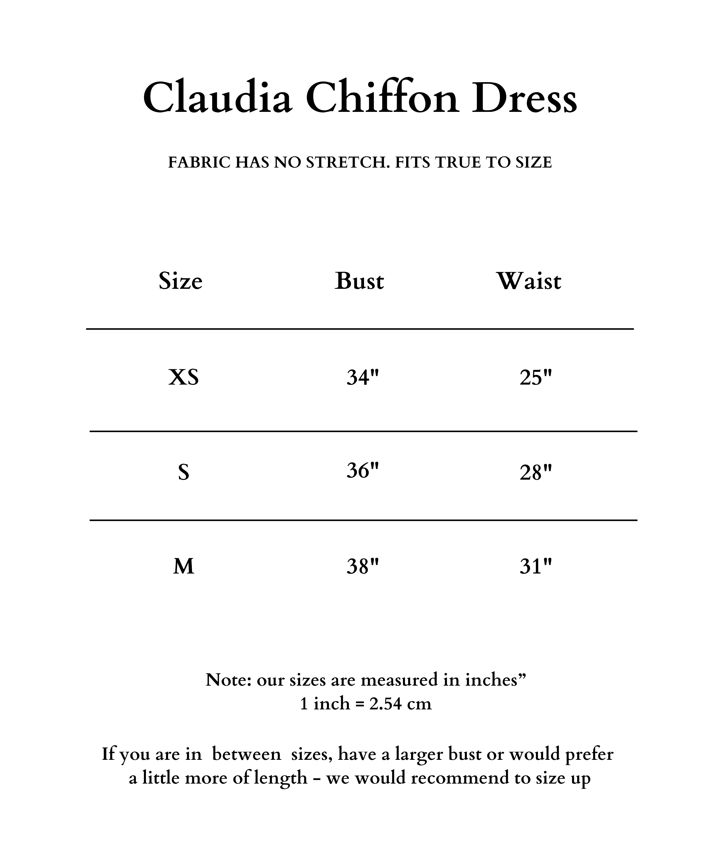 Claudia Chiffon Dress