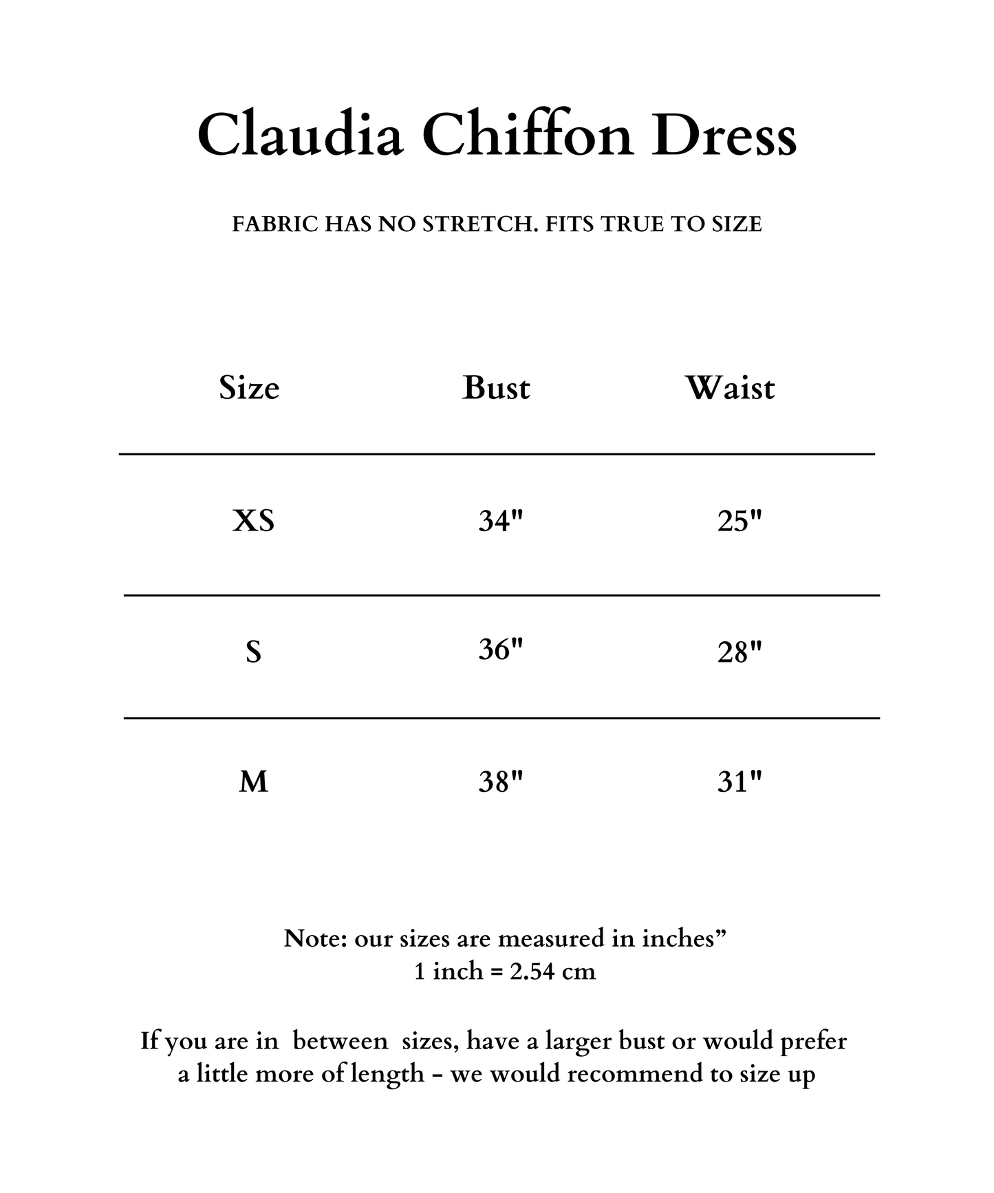 Claudia Chiffon Dress