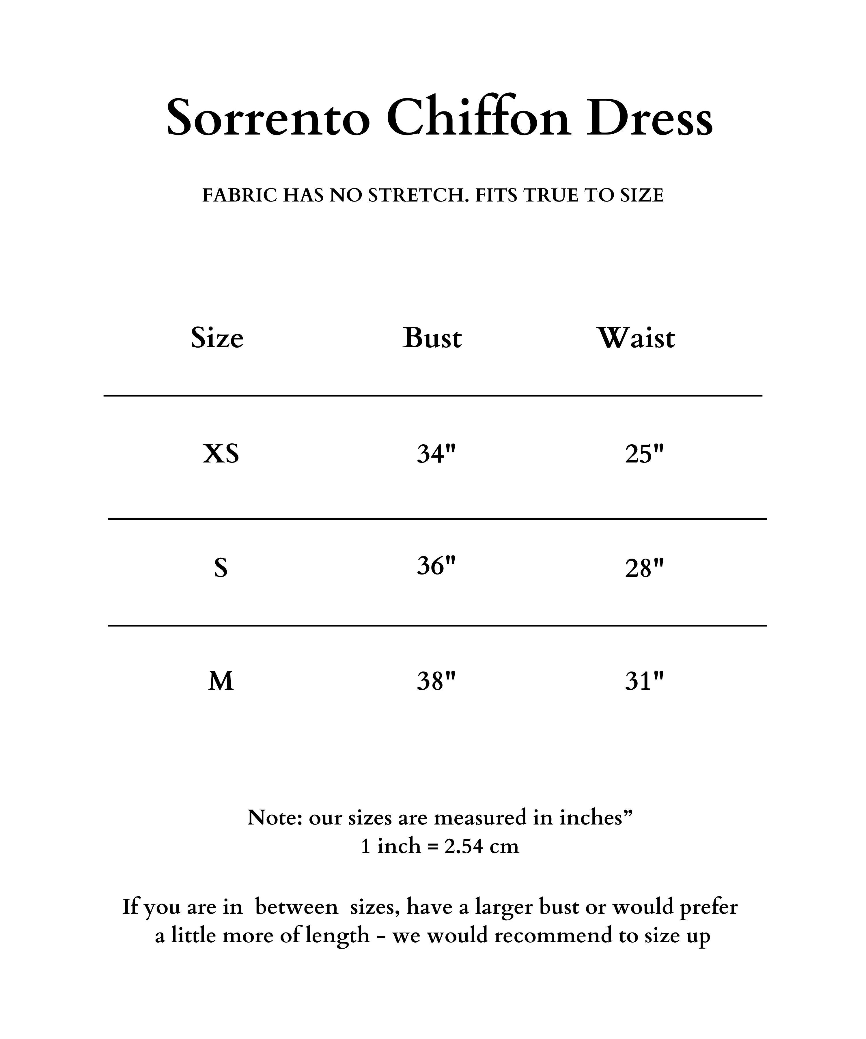 Sorrento Chiffon Dress