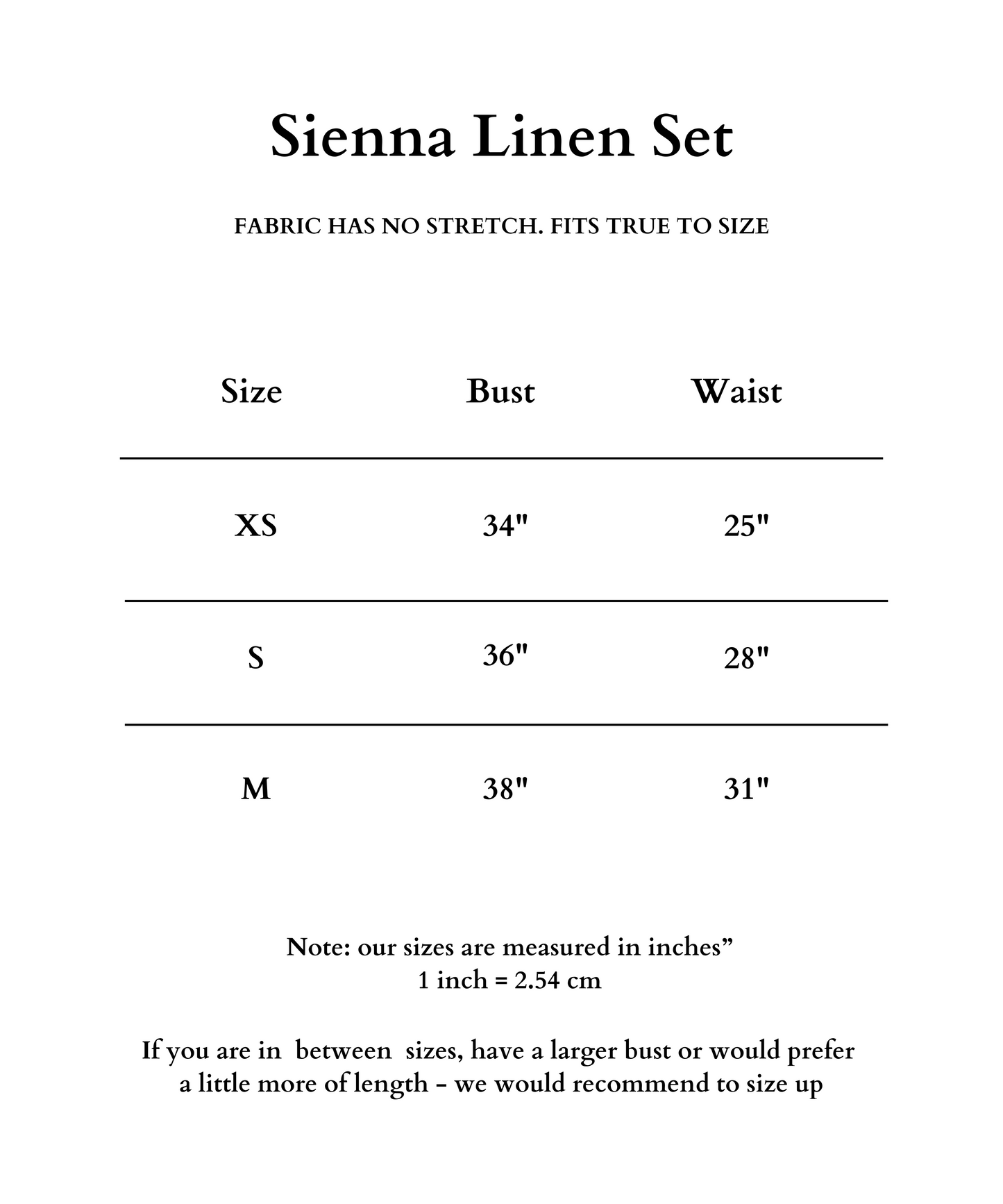 Sienna Linen Set