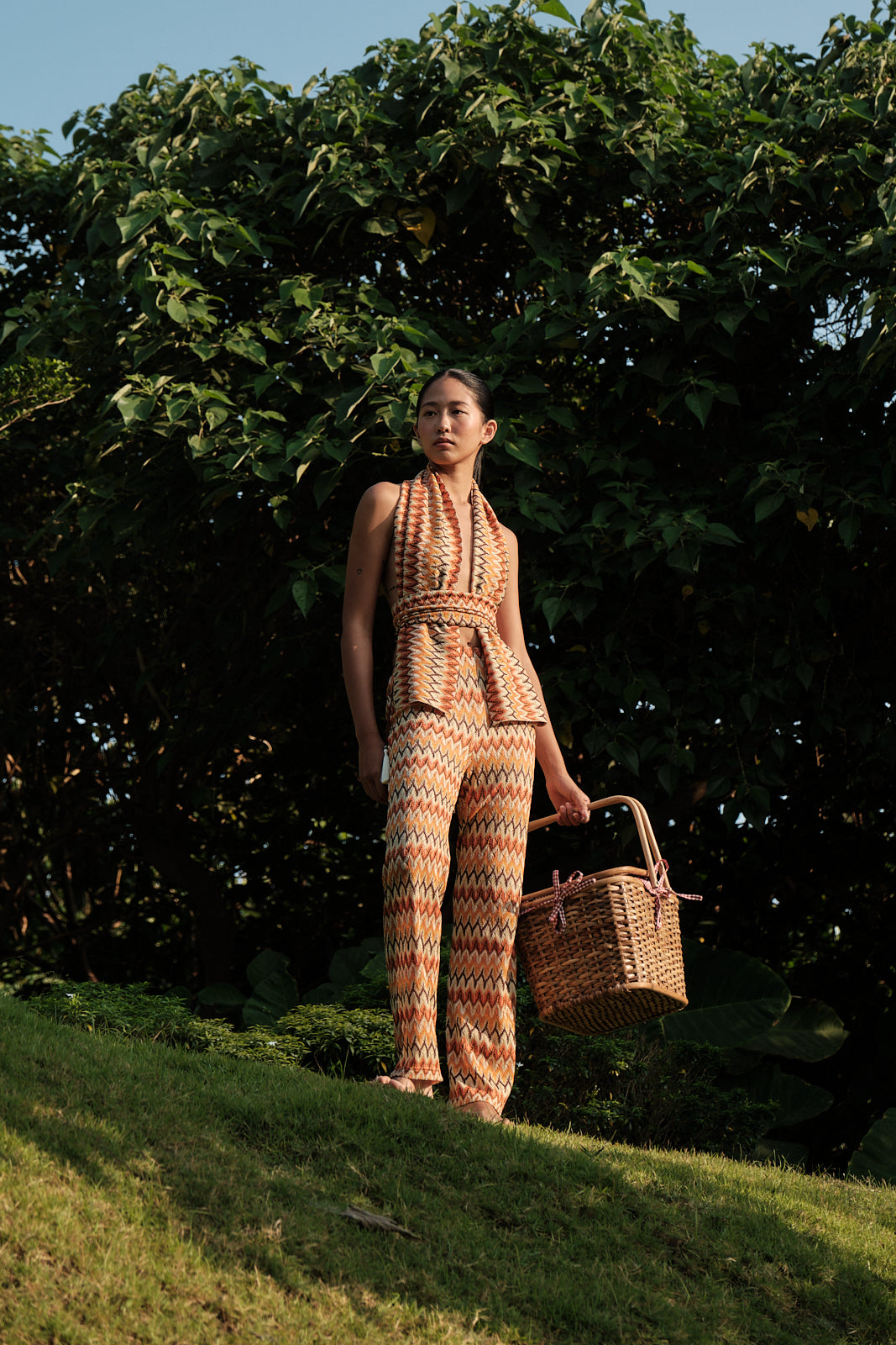 Roscoe Clementine Knit Pants