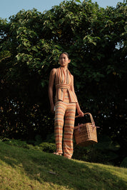 Roscoe Clementine Knit Top