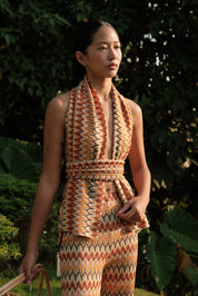 Roscoe Clementine Knit Top