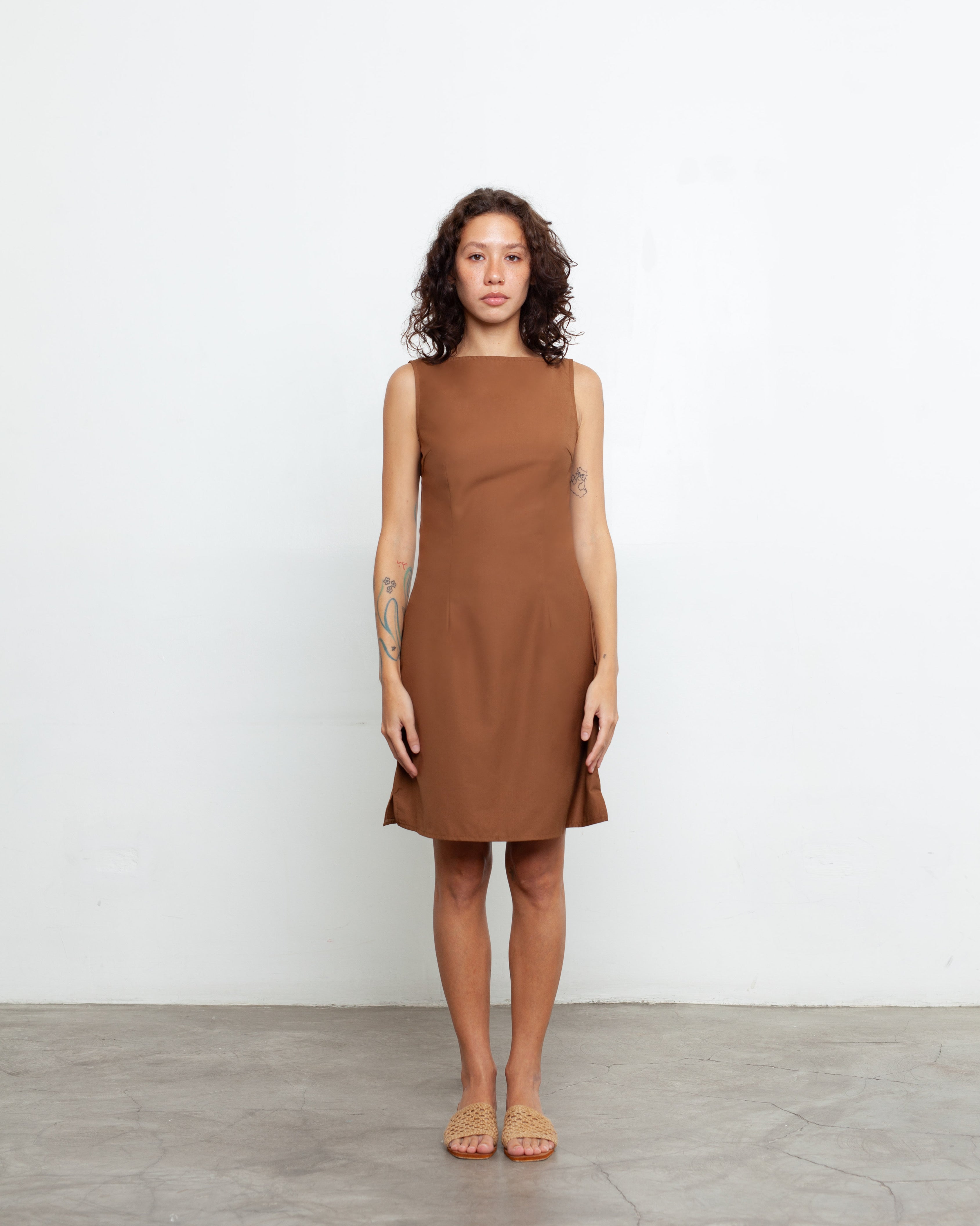 Vivienne Dress Cocoa (clearance)