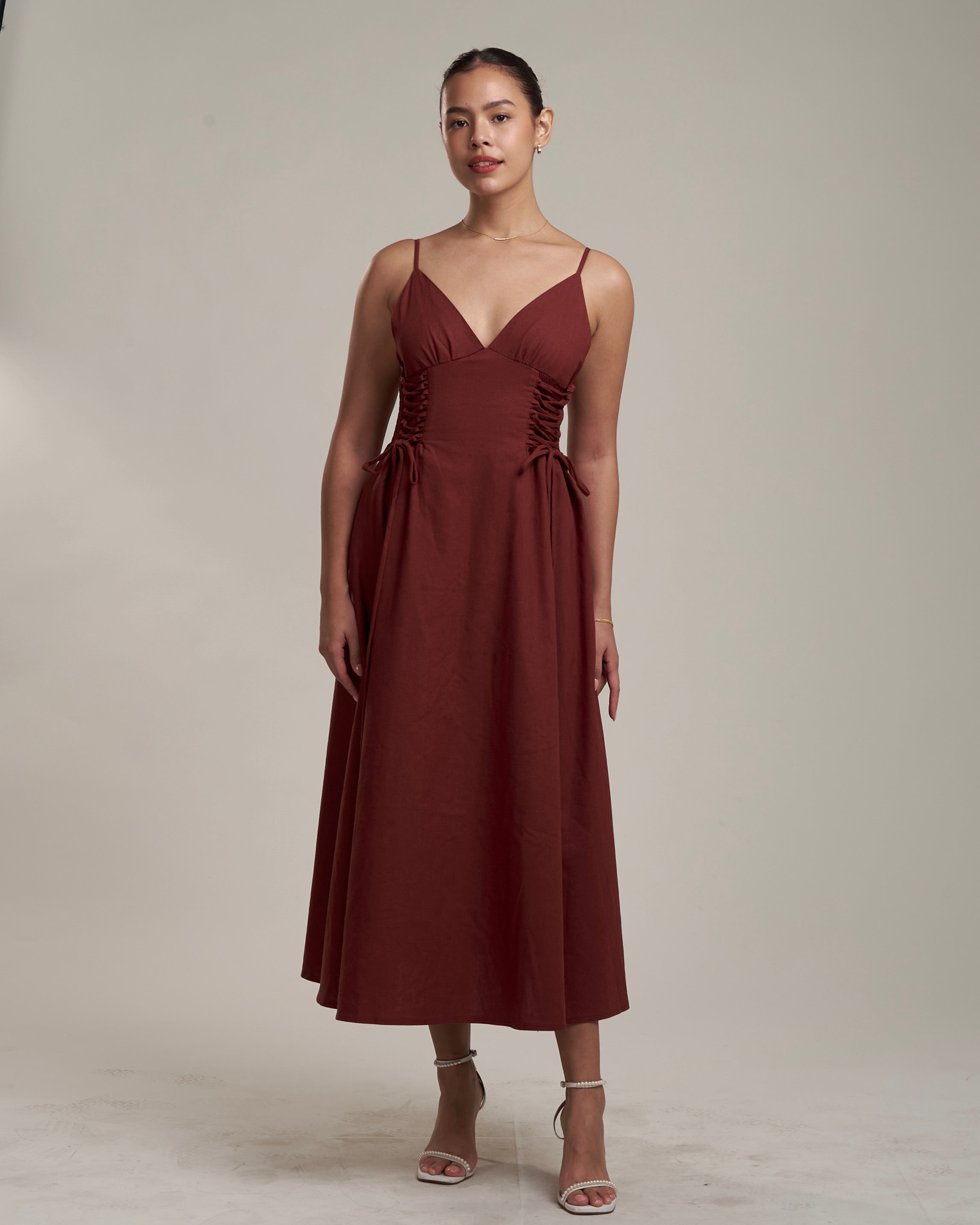 Adriana Linen Dress