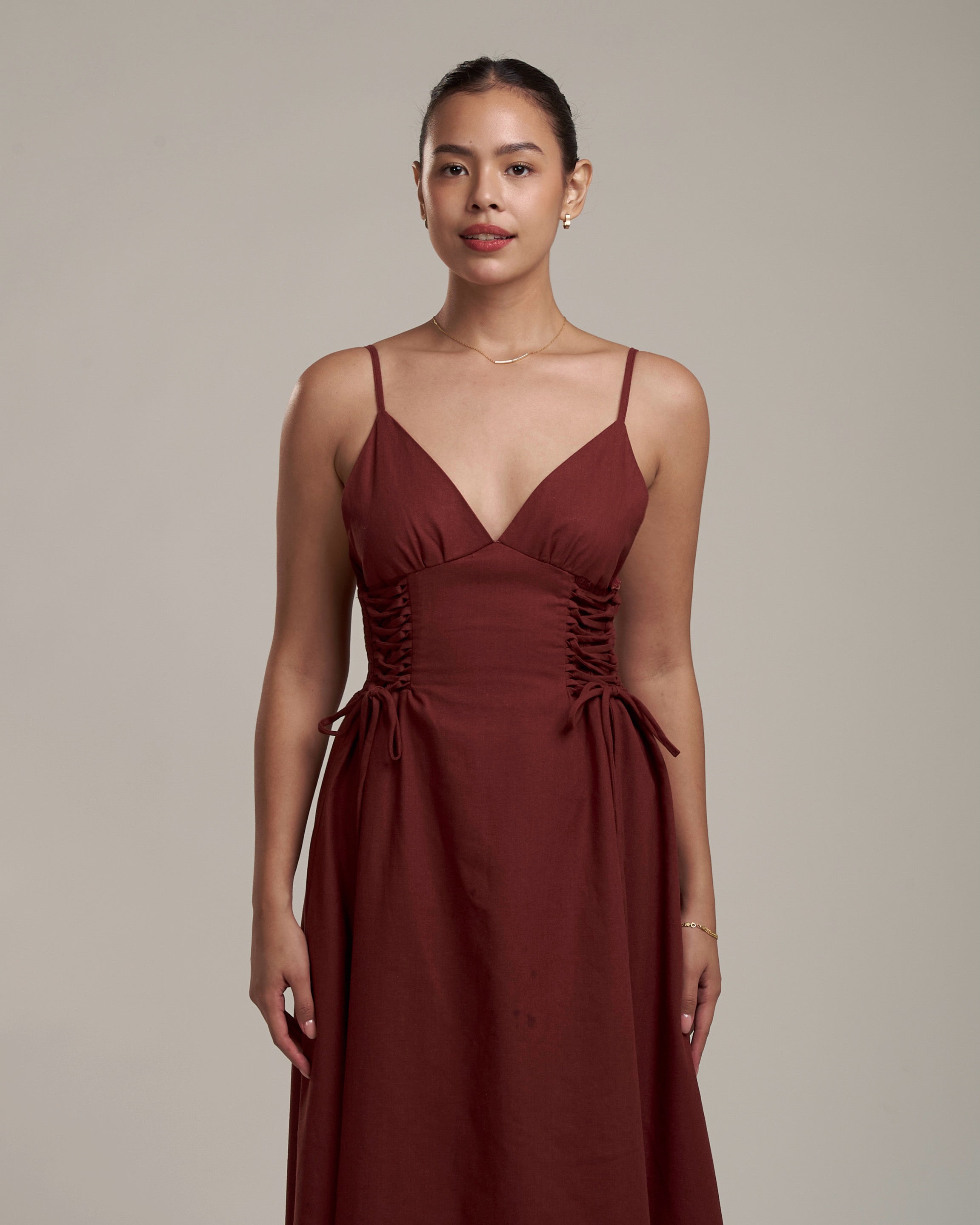 Adriana Linen Dress