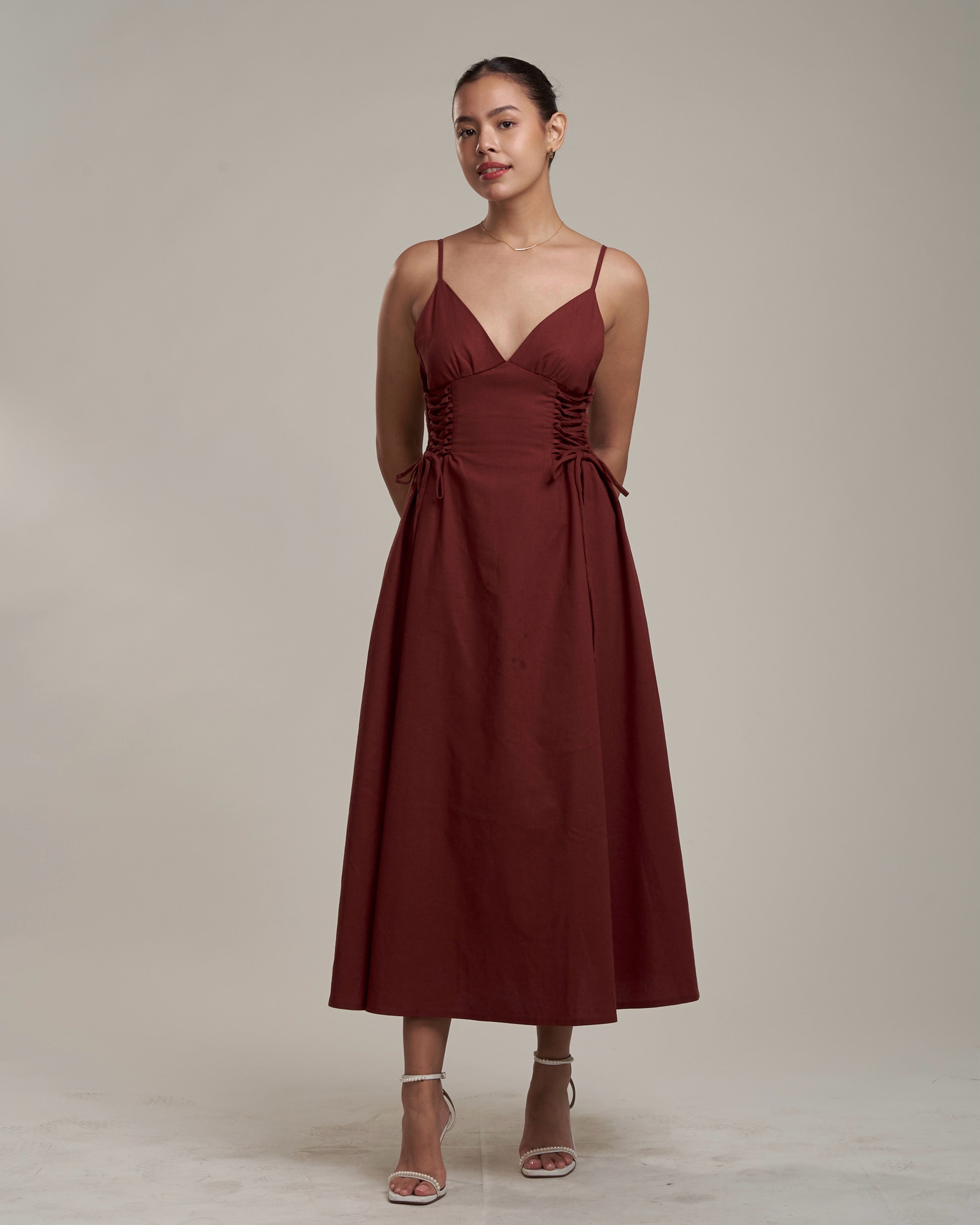 Adriana Linen Dress