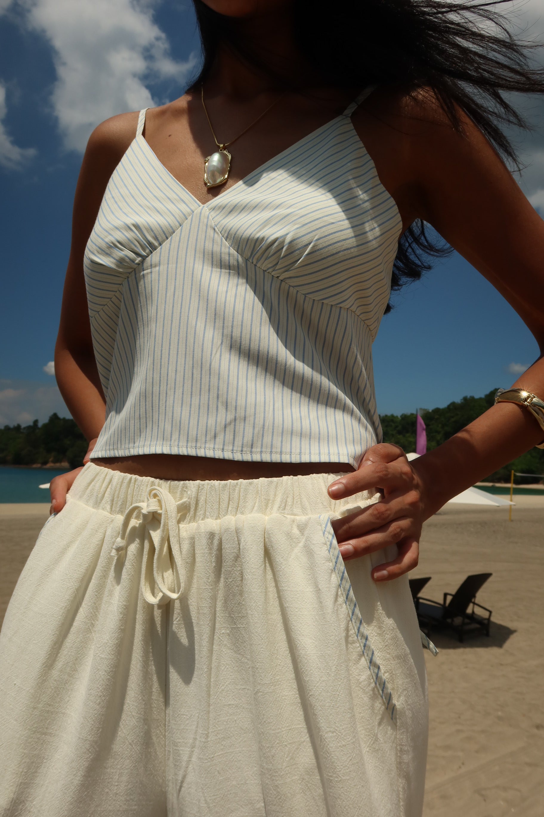 Luisa Stripes Top