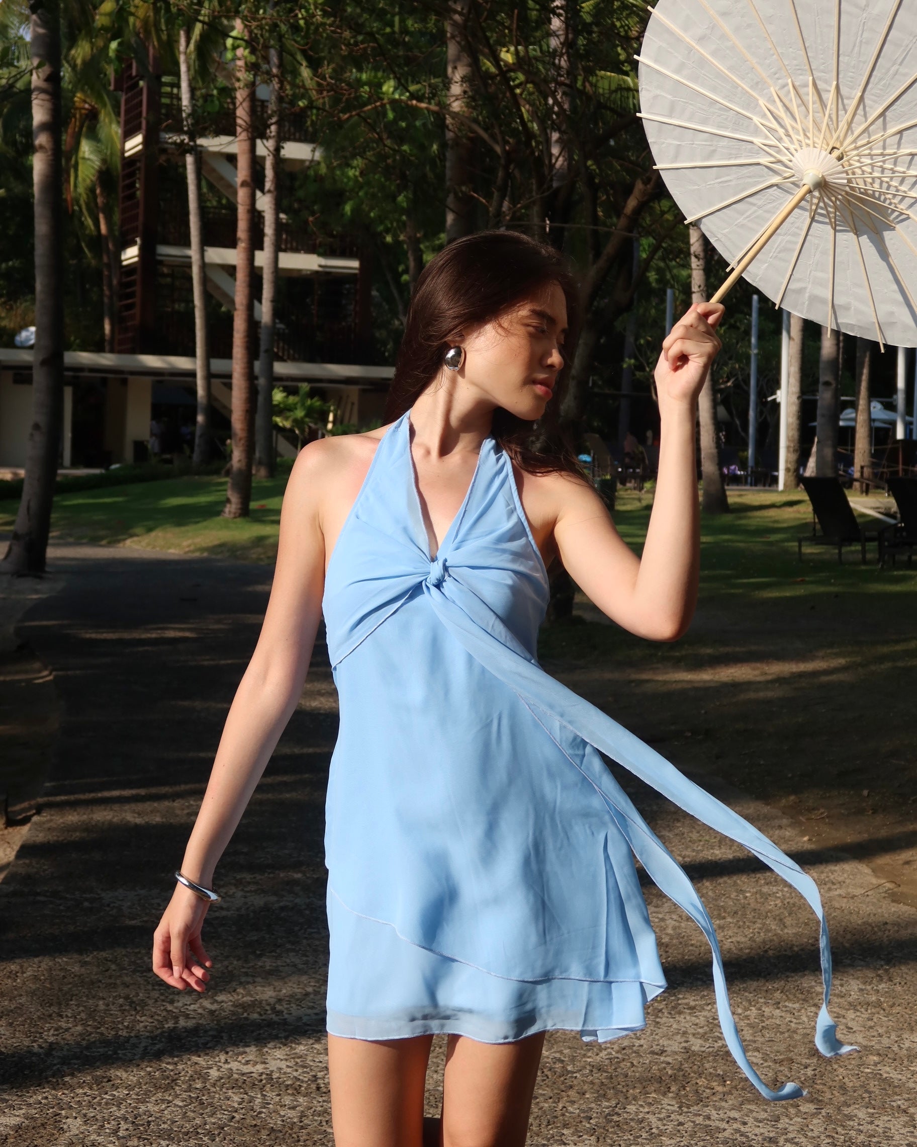 Claudia Chiffon Dress Just Because Claudia Chiffon Dress Just Because