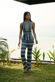 Roscoe Azure Knit Top