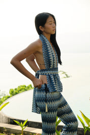 Roscoe Azure Knit Top
