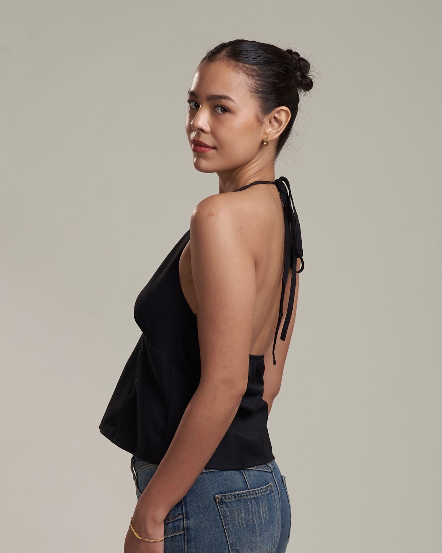 Gracie Linen Top