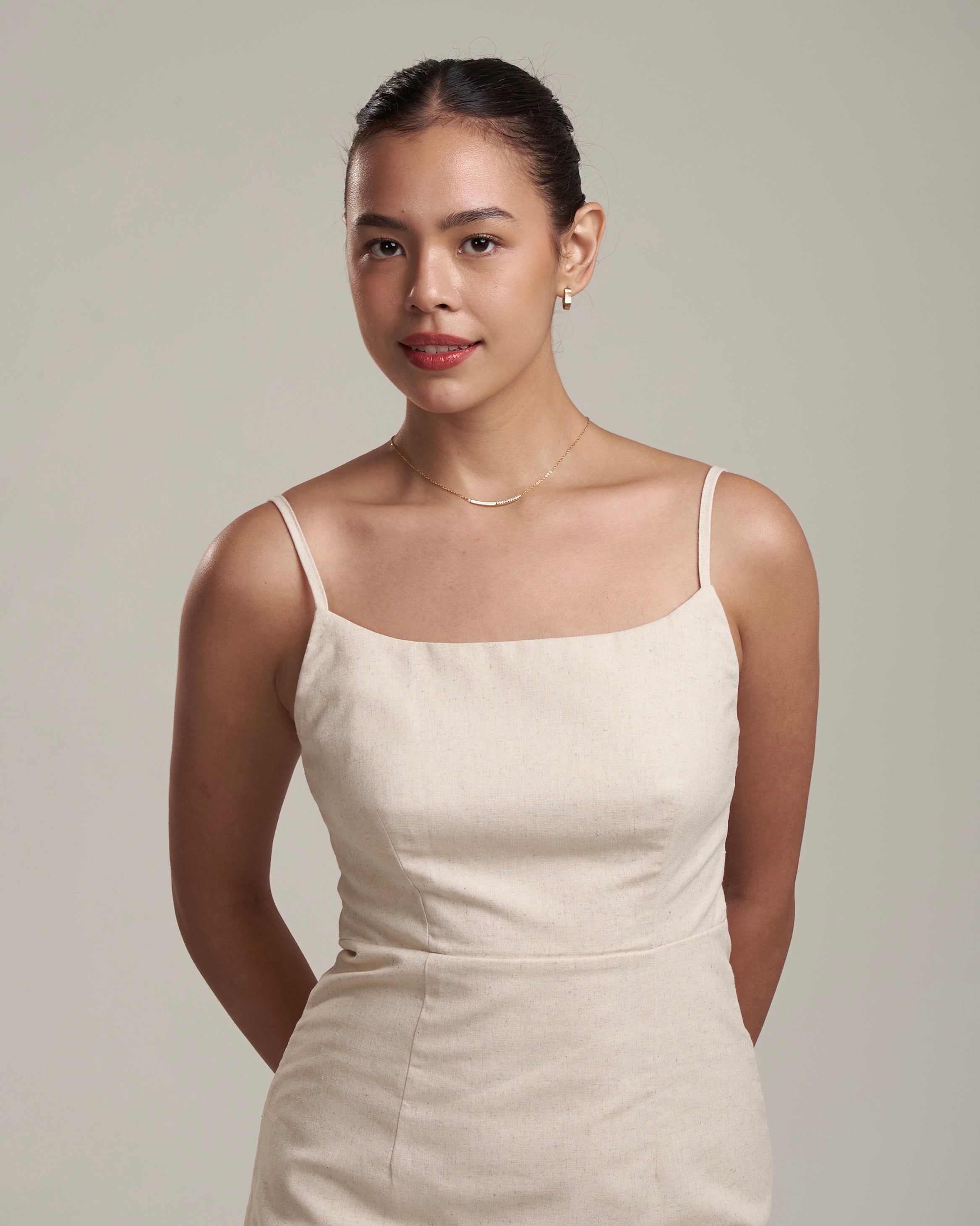 Tabitha Linen Dress Flax