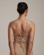 Alaria Linen Dress Sand