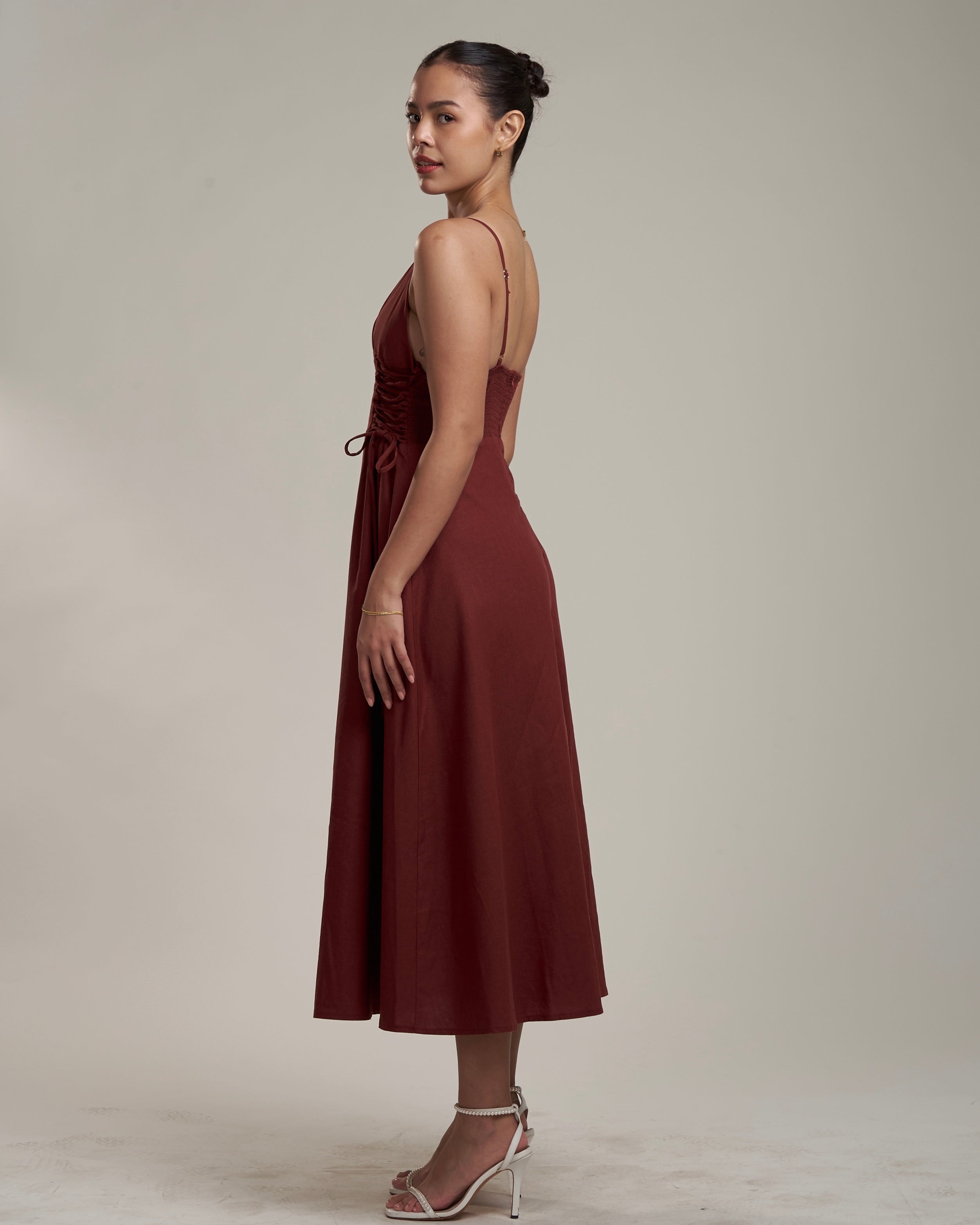 Adriana Linen Dress