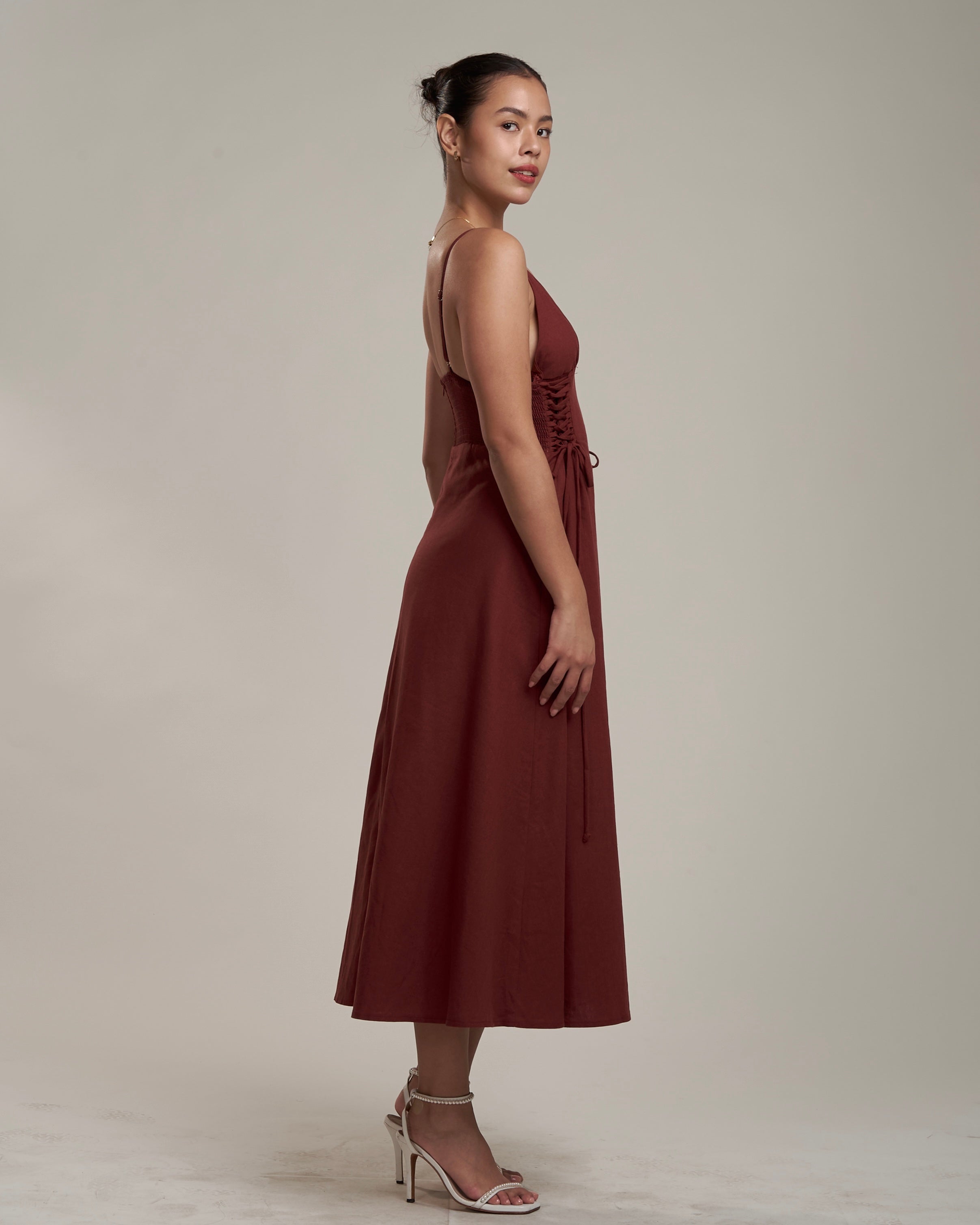 Adriana Linen Dress