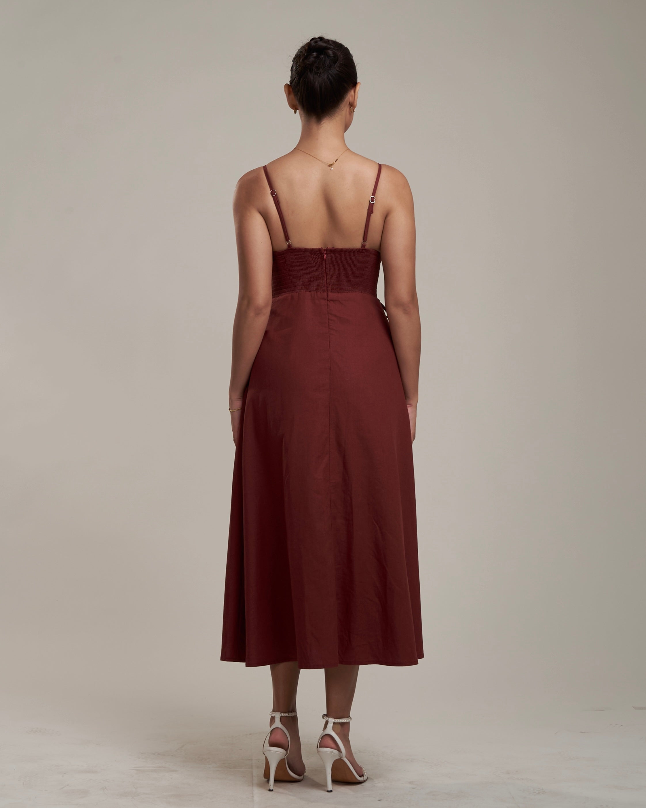 Adriana Linen Dress