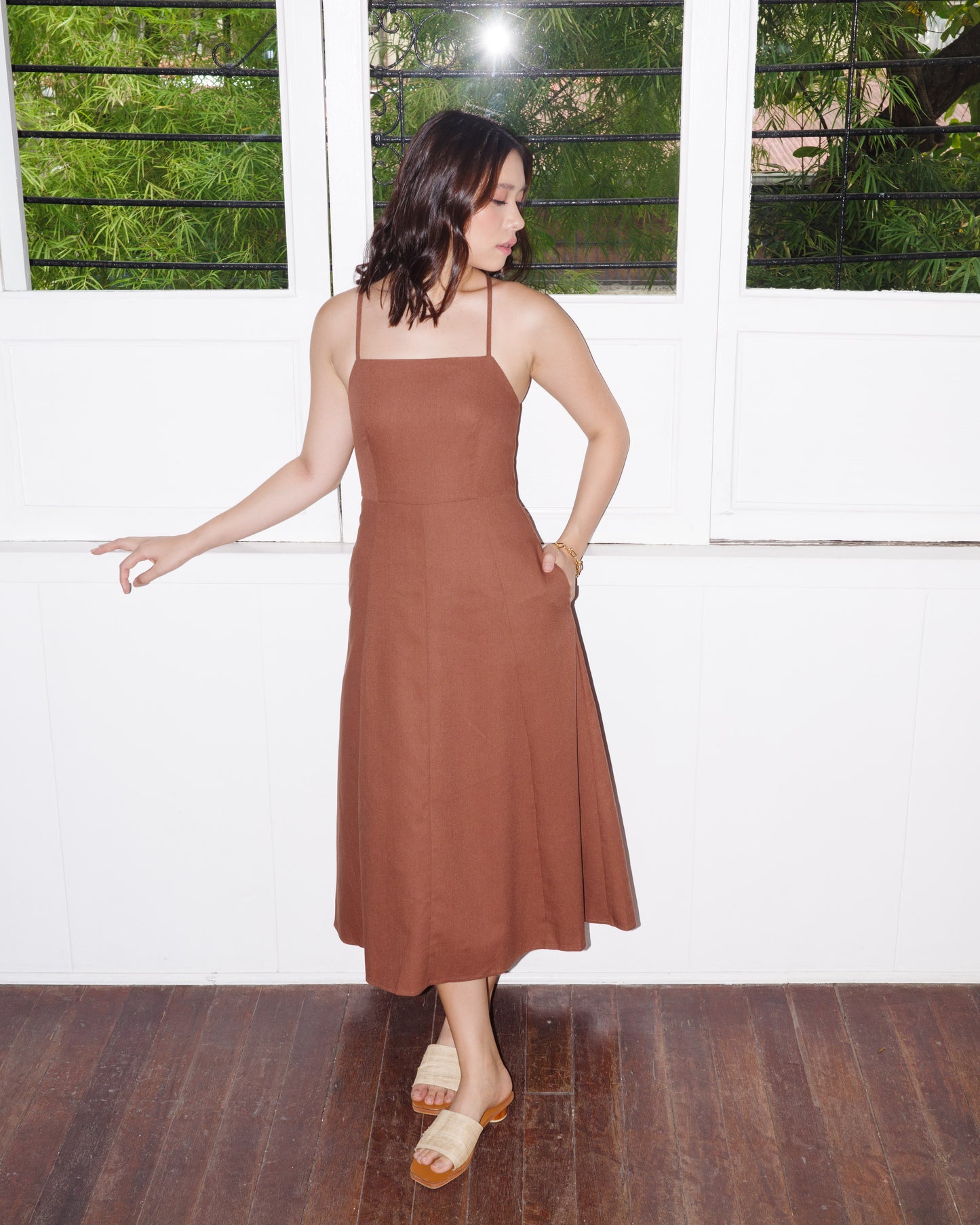 Oliva Linen Dress