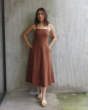 Oliva Linen Dress