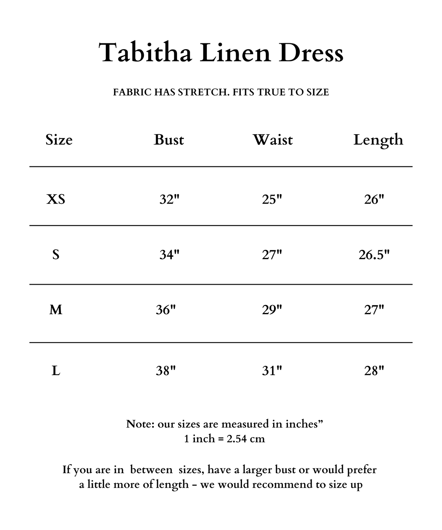 Tabitha Linen Dress Black